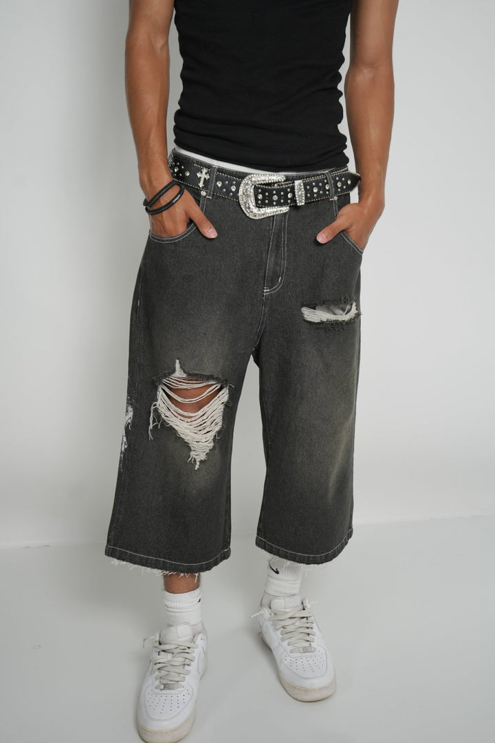 Broken Wings Jorts - Uneazed