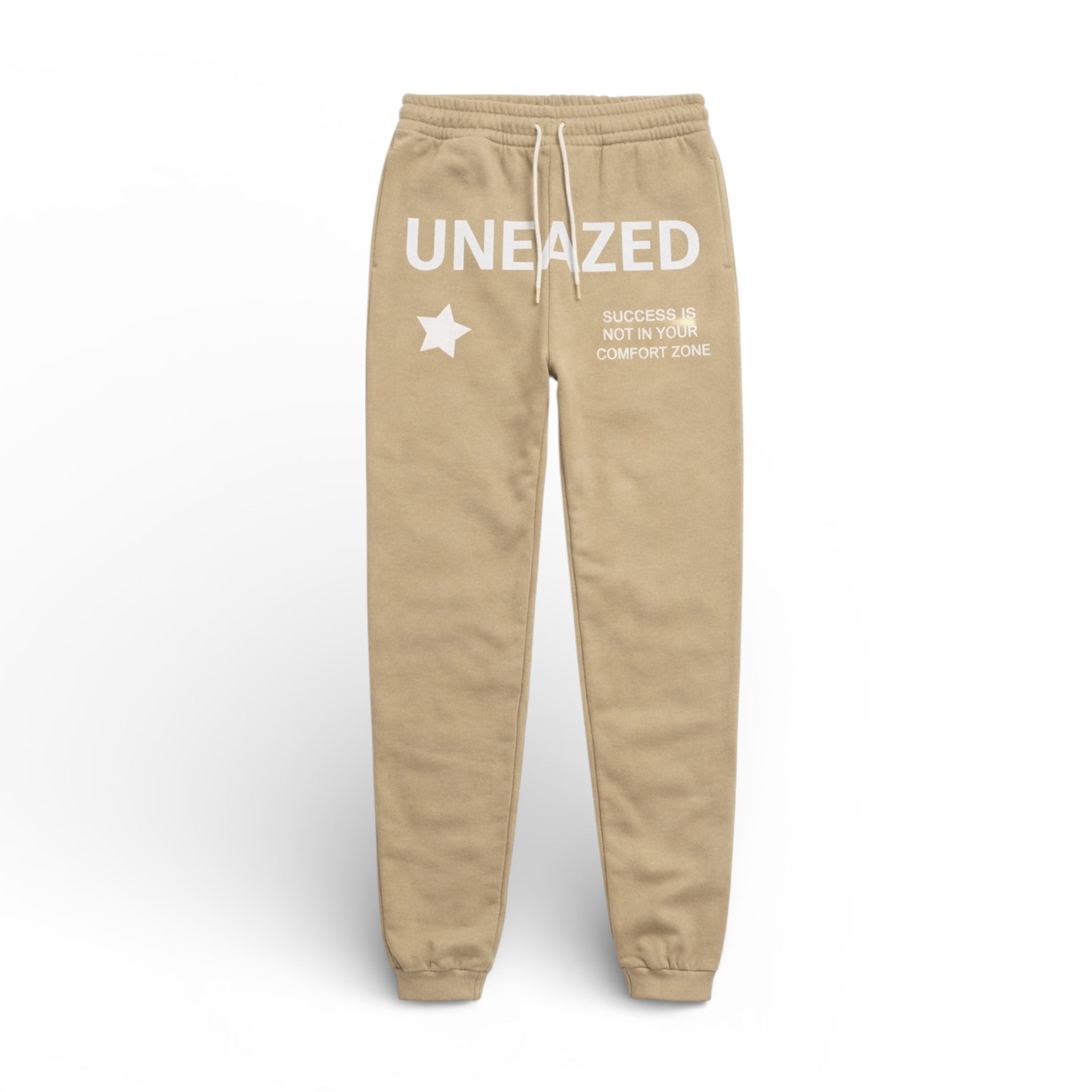 Beige breaking the Cycle Sweat Pants - Uneazed
