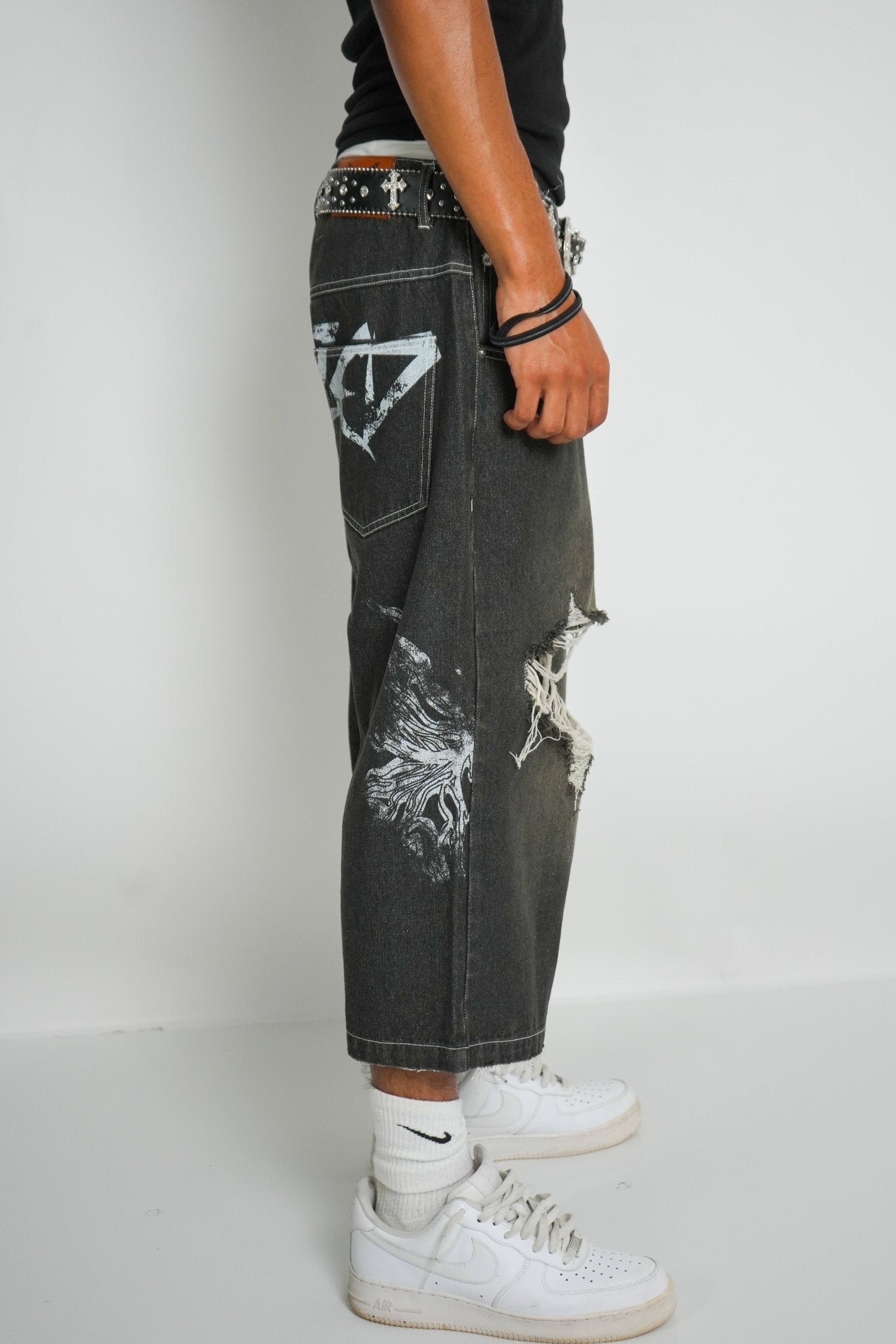 Broken Wings Jorts - Uneazed