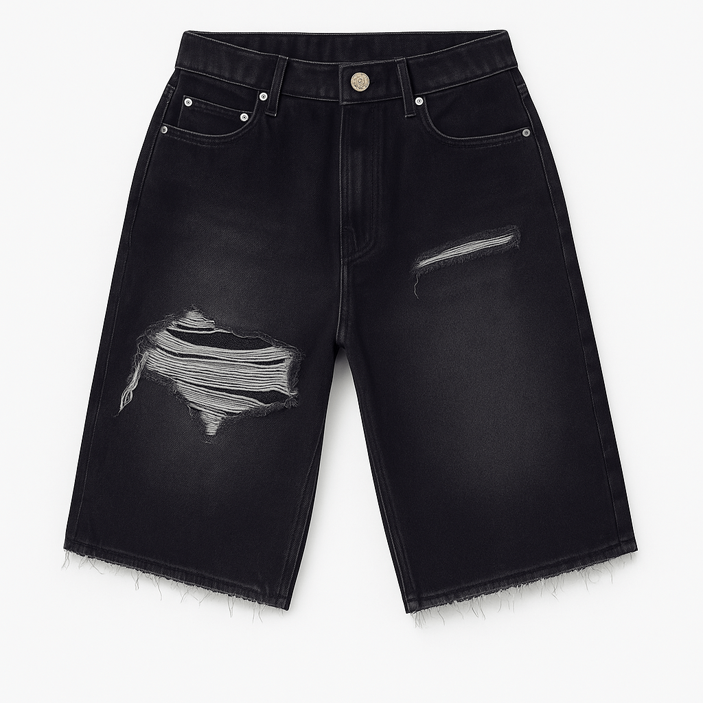 Broken Wings Jorts - Uneazed