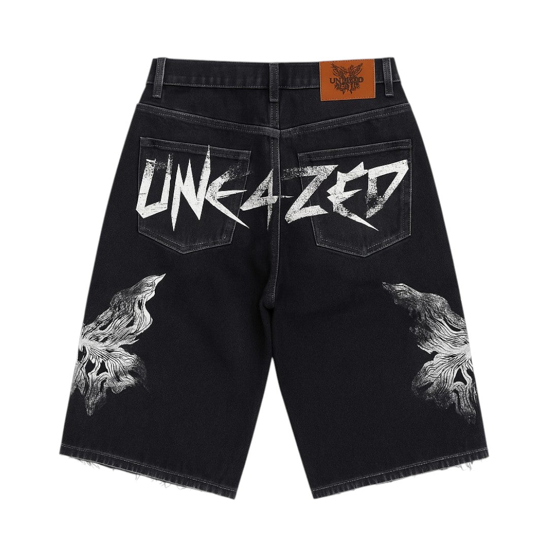 Broken Wings Jorts - Uneazed