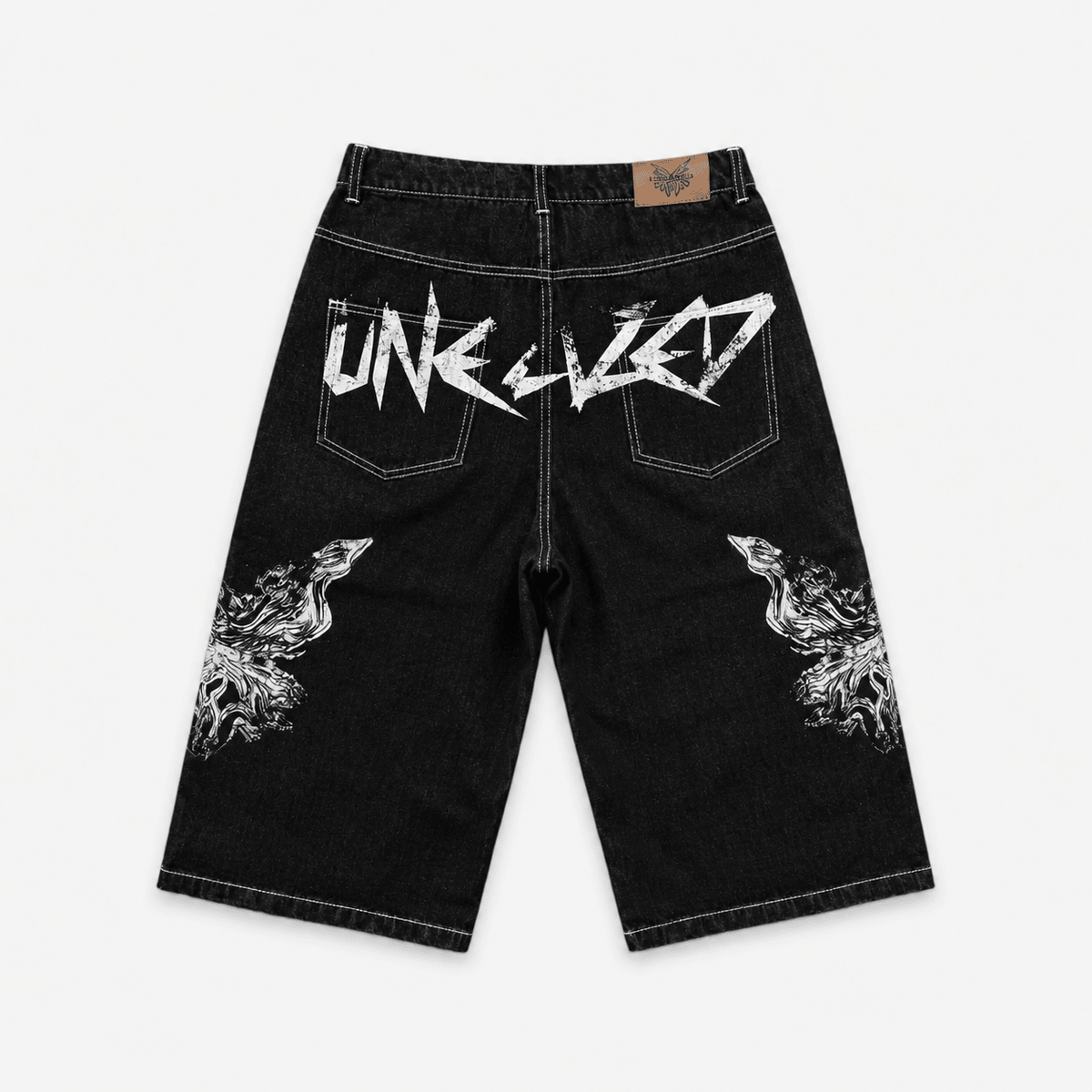 Broken Wings Jorts - Uneazed