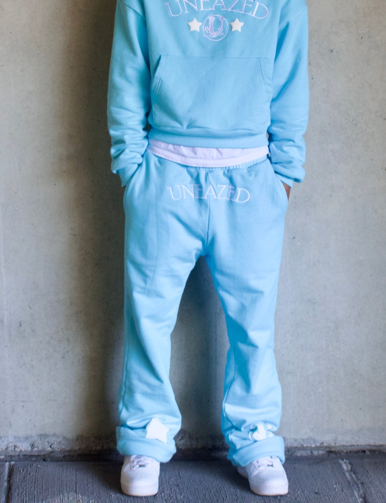 UNEAZED Heavyweight Flared Sweatpants - Uneazed